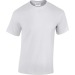 Product thumbnail Gildan white and natural short-sleeved T-shirt  1
