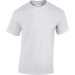 Gildan white and natural short-sleeved T-shirt, Gildan Textile promotional