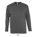 Product thumbnail SOL'S 150g round neck long sleeve T-shirt - Monarch 2