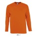 Product thumbnail SOL'S 150g round neck long sleeve T-shirt - Monarch 1