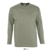 Product thumbnail SOL'S 150g round neck long sleeve T-shirt - Monarch 3