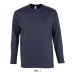 Product thumbnail SOL'S 150g round neck long sleeve T-shirt - Monarch 5