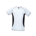 100% breathable polyester 135g/m2 technical T-shirt with reinforced seams wholesaler