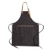Product thumbnail Chef's apron in thick canvas 0