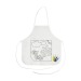 Product thumbnail Children's polyester apron to colour in delivered with 4 felt-tip pens. 0