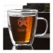 Tasse 25cl en verre double paroi, Mug en verre promotional