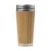 Product thumbnail Bamboo thermos travel mug (400 ml) 0