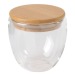 Product thumbnail Double wall glass cup 25cl 0