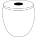 Double wall glass cup 25cl wholesaler
