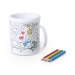Customizable PP Mug with Colorable Insert wholesaler