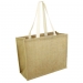 Taunton - Jute bag with flat cotton handles wholesaler