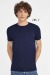 Men's round-neck T-shirt - MILLENIUM MEN - White wholesaler