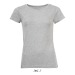 Women's mixed women round neck t-shirt - colour, Textile Sol\'s promotional