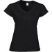 Product thumbnail Women's V-neck Soft Style Gildan T-shirt  3
