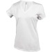Product thumbnail Women's short-sleeved V-neck T-shirt Kariban  1