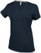 Product thumbnail Women's short-sleeved V-neck T-shirt Kariban  2