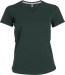 Product thumbnail Women's short-sleeved V-neck T-shirt Kariban  5
