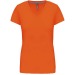 Women's short-sleeved V-neck T-shirt Kariban wholesaler