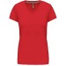 Women's short-sleeved V-neck T-shirt Kariban, Kariban Textile promotional