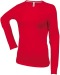 Women's long-sleeved round neck T-shirt Kariban, Kariban Textile promotional
