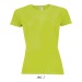 Product thumbnail Raglan sleeved sporty women's t-shirt - color 2