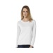 Product thumbnail Women's basic and modern long sleeve t-shirt - White - B&C 0