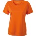 Product thumbnail Women's plain technical T-shirt with short sleeves. 1