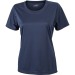 Women's plain technical T-shirt with short sleeves. wholesaler