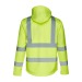 Product thumbnail THC ZAGREB WORK. Men's high visibility technical softshell with removable hood 1