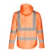 THC ZAGREB WORK. Men's high visibility technical softshell with removable hood wholesaler
