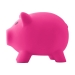 Plastic money box, pig promotional
