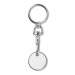 Porte-clés jeton en stock, Porte-clés jeton promotional
