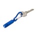 Aluminium torch with carabiner, key ring with tools promotional
