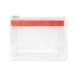 Transparent toiletry bag, airplane kit promotional