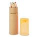 Tube of 6 coloured pencils wholesaler