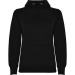 URBAN WOMAN - Women's close-fitting sweatshirt with contrast lined hood and drawstring and kangaroo pocket wholesaler