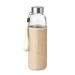 Bouteille housse en jute 50cl, Bouteille en verre promotional