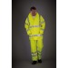 hi-vis soft flex breathable rain jacket - yoko wholesaler