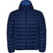 Product thumbnail Men's quilted jacket with feather padding, adjustable fixed hood NORWAY (Children's sizes) 1