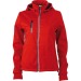 Product thumbnail Softshell waterproof jacket with removable hood for women. 0