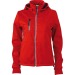 Product thumbnail Softshell waterproof jacket with removable hood for women. 1