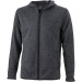 Product thumbnail Men's hooded fleece jacket -Weight: 320 gsm 0