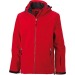 Product thumbnail Softshell jacket with removable hood for women 1