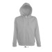 Men's 280g Sol's hooded zip jacket - Seven men wholesaler