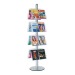 Visual-Displays 2 Faces 8 x Tilted METAL Shelves wholesaler