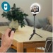 Product thumbnail Yubiwa - 3-in-1 bluetooth selfie pole with light ring and tripod 2