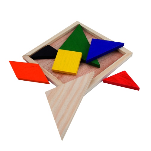 Puzzle Bois tangram