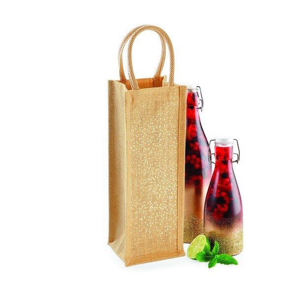 Vpang Eco-friendly Burlap Wine Bottle Bag Jute Wine Bottle Tote with Cane  Handle Gift Packaging Wine Bag Gift Bag Candy Bag for Christmas Holiday  Decorations (Double Bottle) : Amazon.in: Home & Kitchen