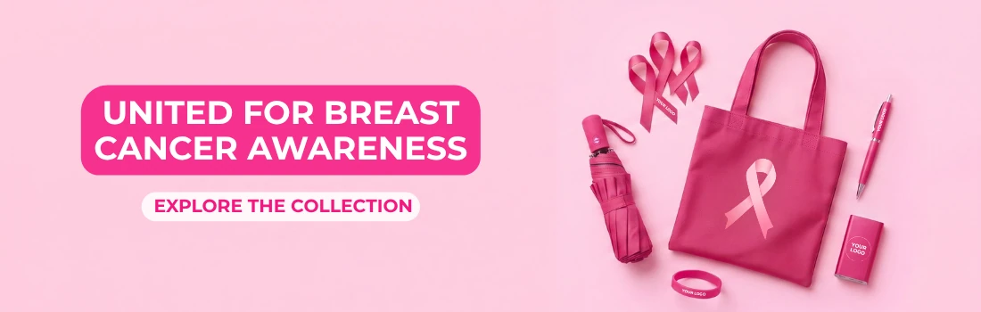 Promotional items for Pink October 2026