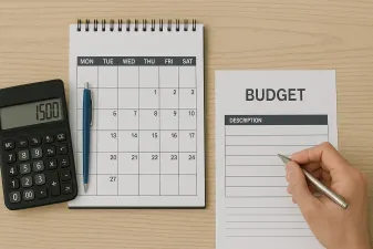 Image Budget planning and marketing schedule: when and how much to invest in promotional items?